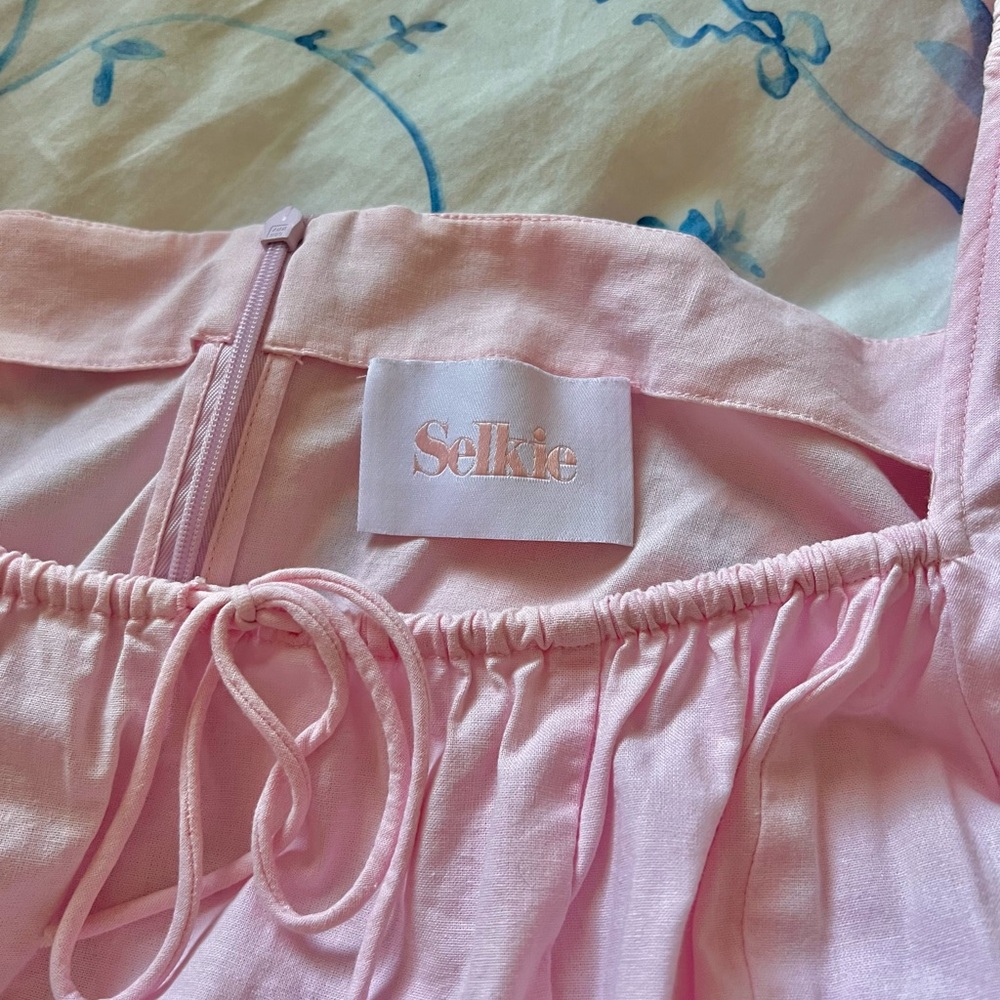 1X Selkie Day Dress in Angel Delight Pink - Picture 7 of 7